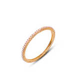 Elegant Pearl & Gold Bangle